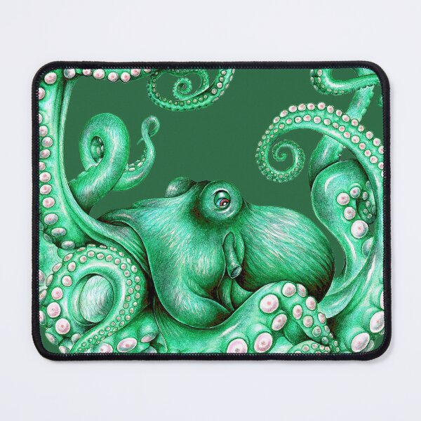Item preview, Green Octopus designed and sold by Rush Whitacre.