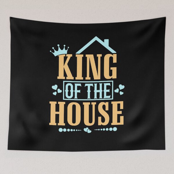 Item preview, King Of The House - Dad Shirt - Fathers Day designed and sold by Optix.