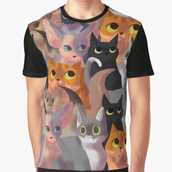 Lotsa cats Graphic T-Shirt