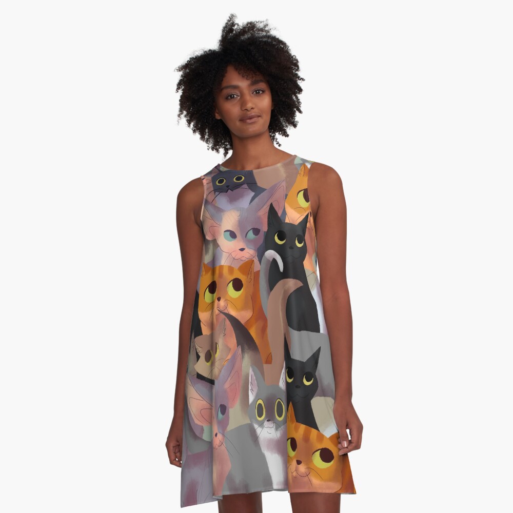 Item preview, A-Line Dress designed and sold by CookieKipenda.