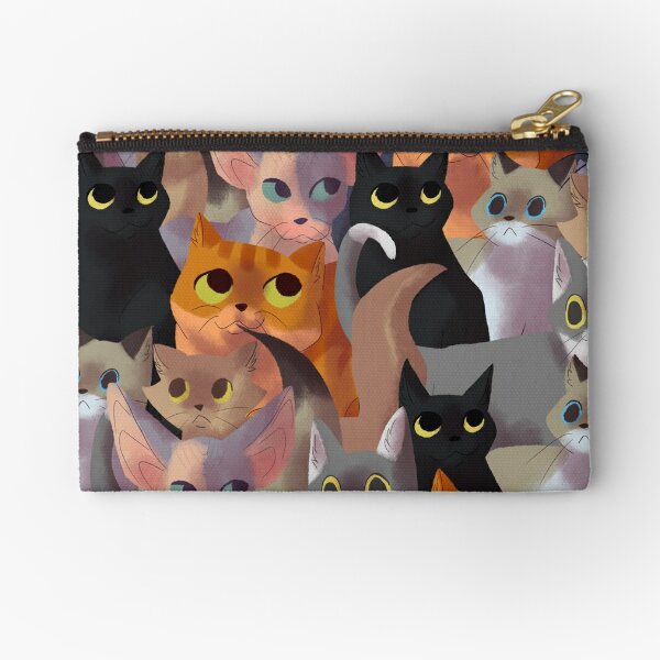 Dreamworks Home Calico Kitty Cat Face Shaped Coin Purse