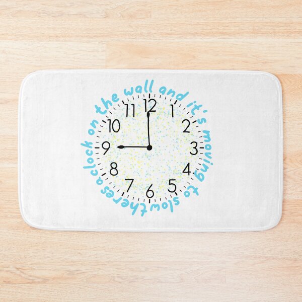 Item preview, There's a clock on the wall designed and sold by Becky-Marie.