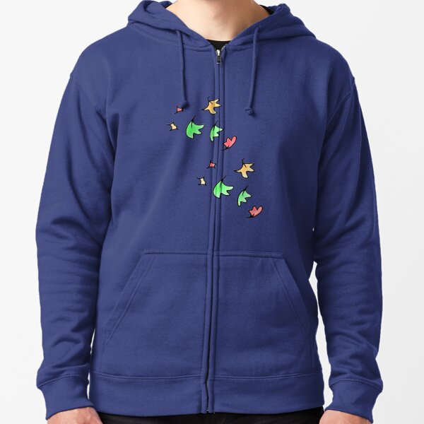Heartstopper leaves - Mesmerizing Zipped Hoodie