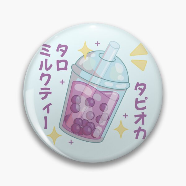 Item preview, Tapioca Taro Milk Tea - Texto en japonés designed and sold by LuYukari.