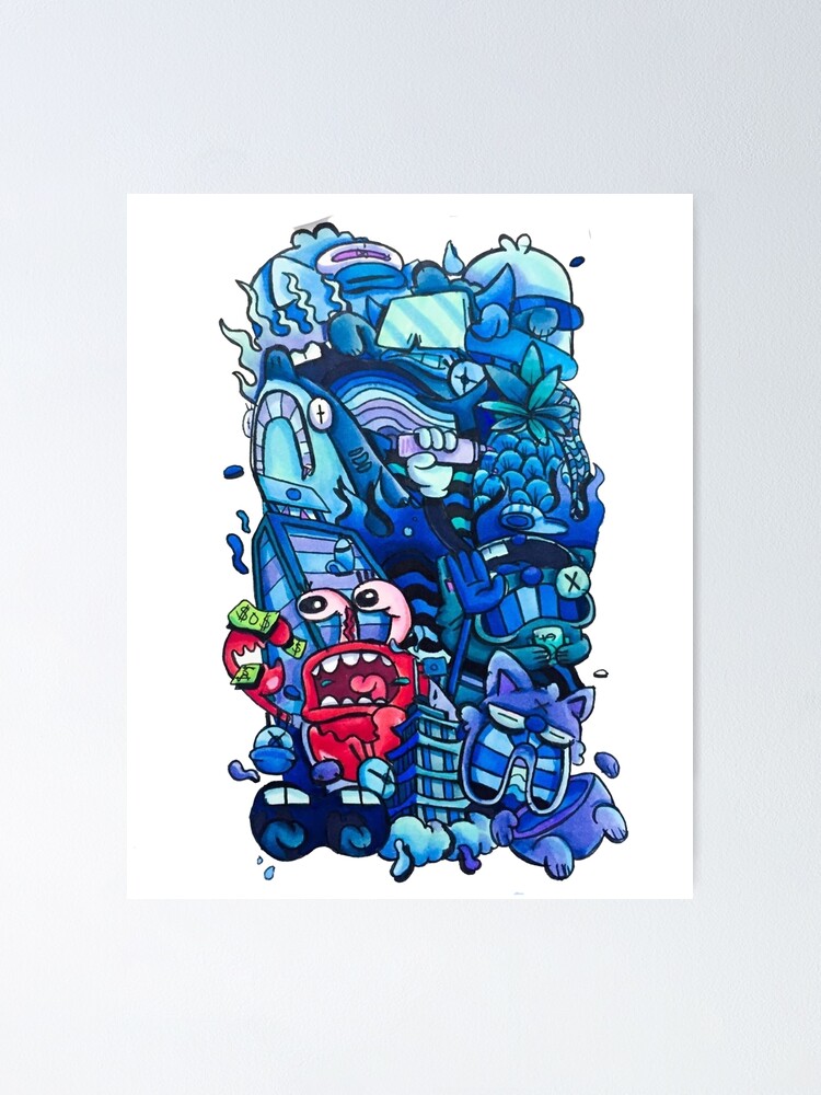"Gawx Art" Poster for Sale by OshiviaV2 | Redbubble