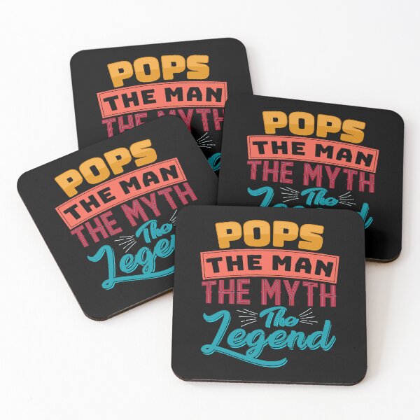 Item preview, Pops The Man The Myth the Legend - Fathers Day designed and sold by Optix.