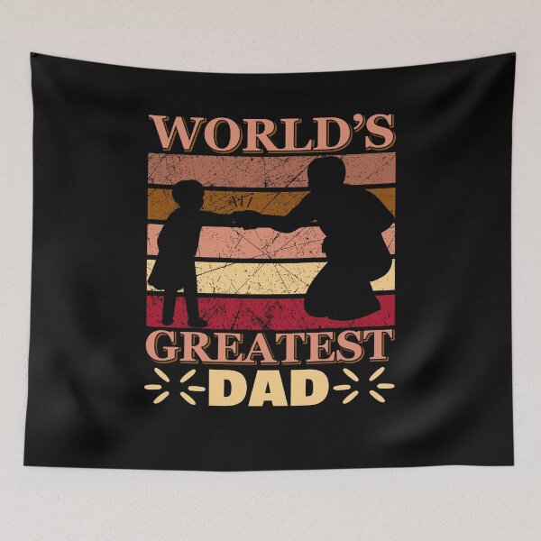Item preview, World's Greatest Dad - Cute Fathers Day Vintage Distressed designed and sold by Optix.