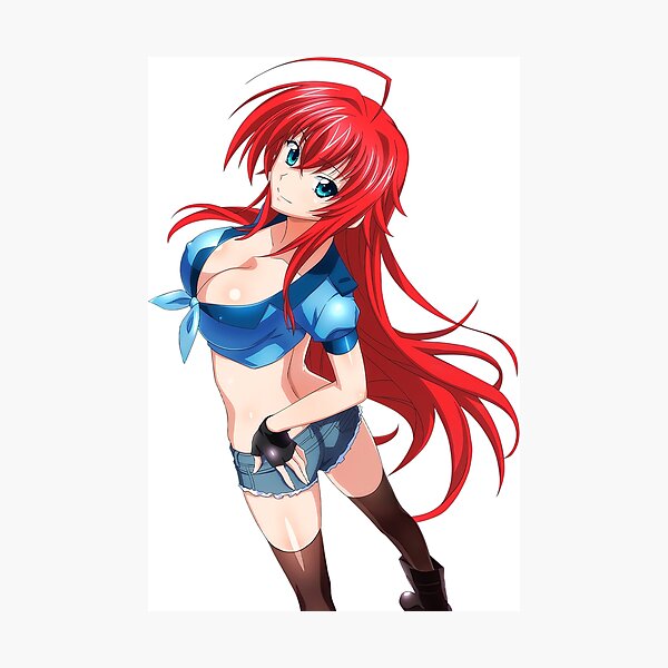 Sexy Rias Gremory High School Dxd Photographic Print For Sale By Hidoyatarg Redbubble