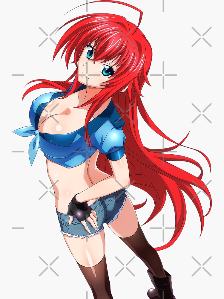 Sexy Rias Gremory High School Dxd Sticker By Hidoyatarg Redbubble 3787