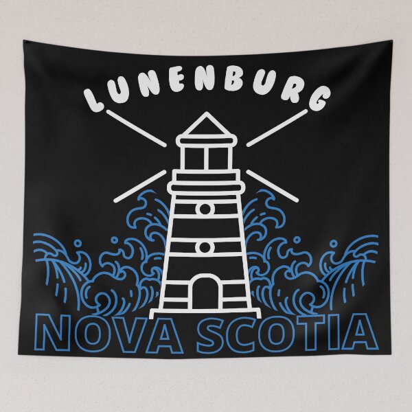 Item preview, Lunenburg, Nova Scotia Lighthouse designed and sold by KindlyCanada.
