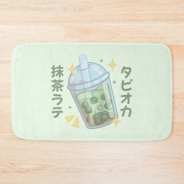 Item preview, Tapioca Matcha Milk Tea - Japanese Text designed and sold by LuYukari.