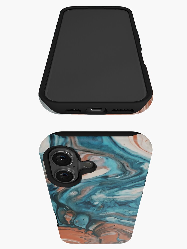 Thumbnail 3 of 4, iPhone Case, Abstract Colors design by JiggsFashion designed and sold by JiggsFashion.