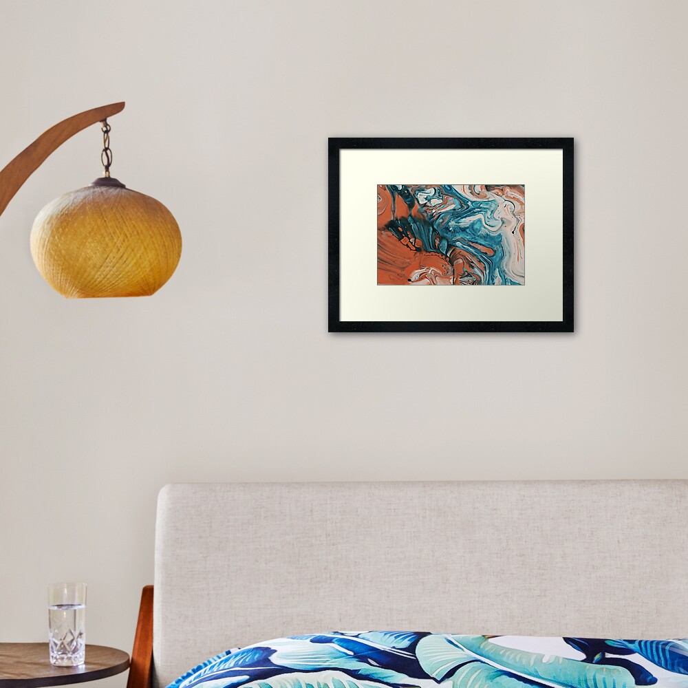 Item preview, Framed Art Print designed and sold by JiggsFashion.