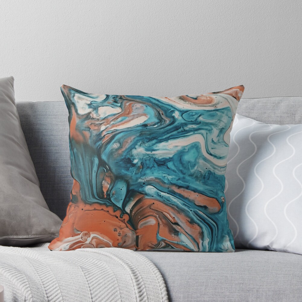 Item preview, Throw Pillow designed and sold by JiggsFashion.