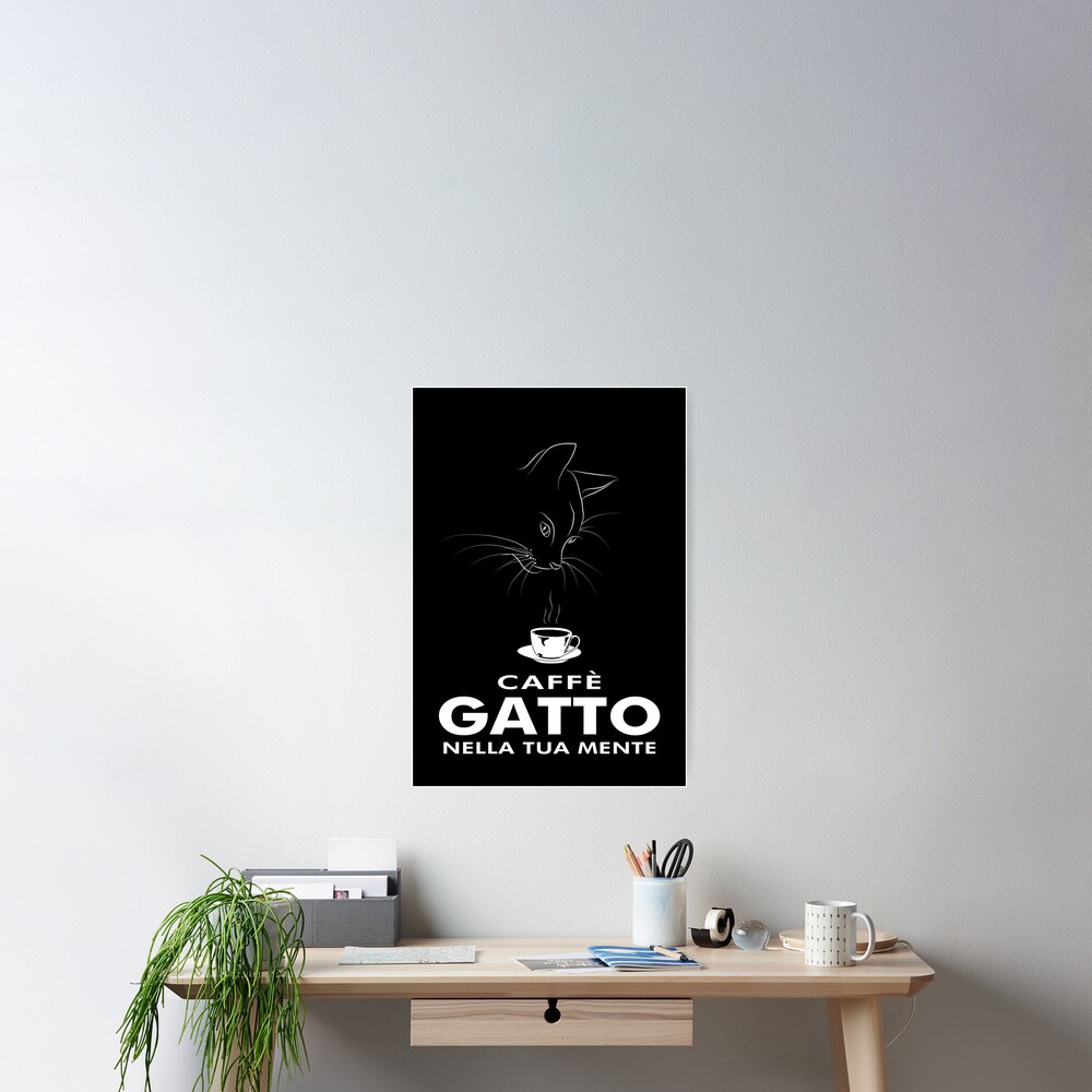 Caffè Gatto Poster