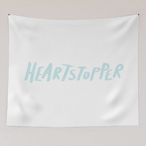 Item preview, Heartstopper logo - light blue designed and sold by bwayjime.