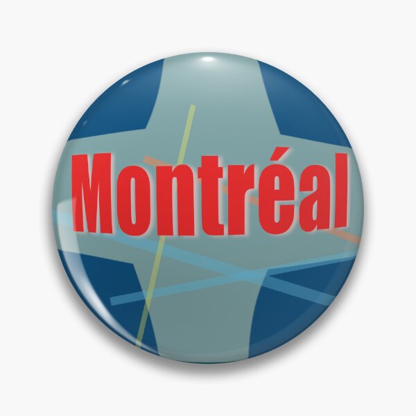 Item preview, Montreal abstract design designed and sold by lobodelnoir.