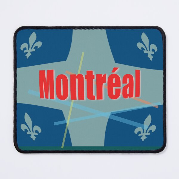 Item preview, Montreal abstract design designed and sold by lobodelnoir.