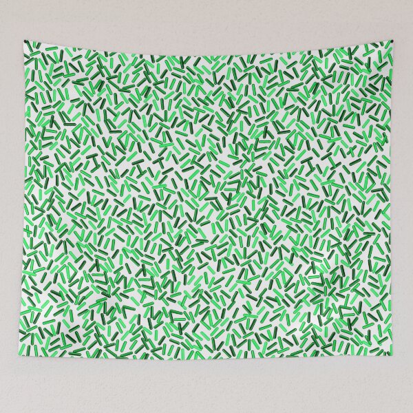 Item preview, Green Sprinkles Pattern designed and sold by Deborah Camp.