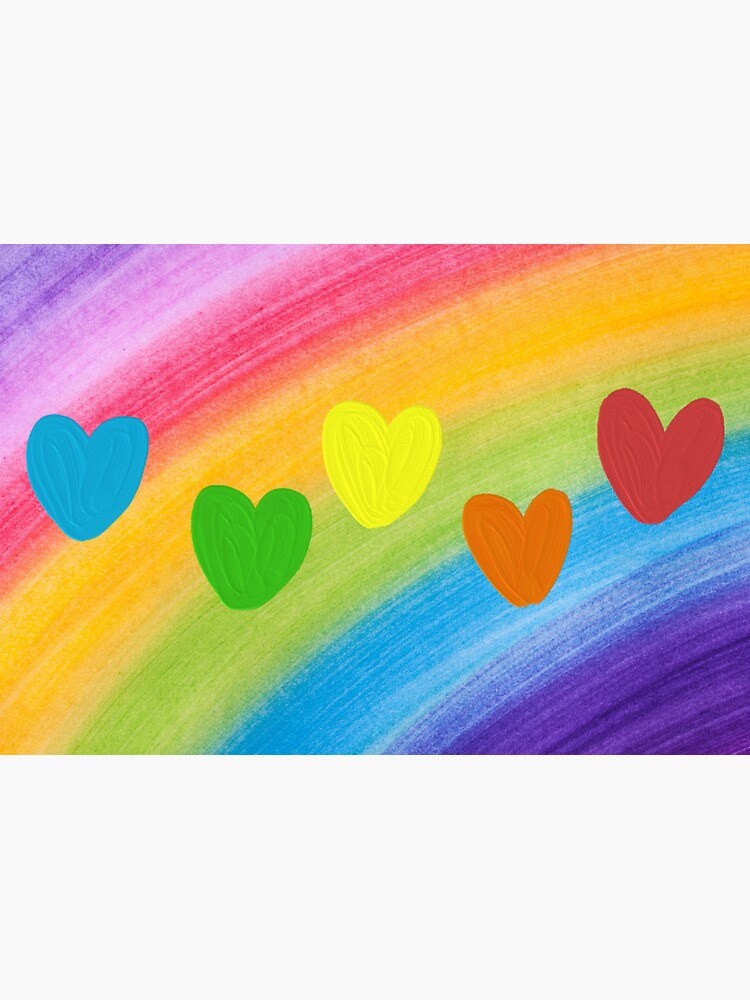 Thumbnail 3 of 3, Sticker, Pride love design by JiggsFashion designed and sold by JiggsFashion.