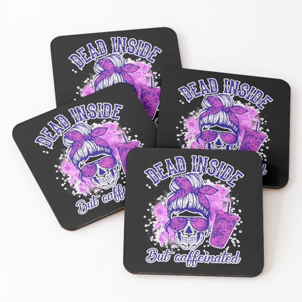 Item preview, Dead Inside But Coffee Helps designed and sold by WoodburyLake.