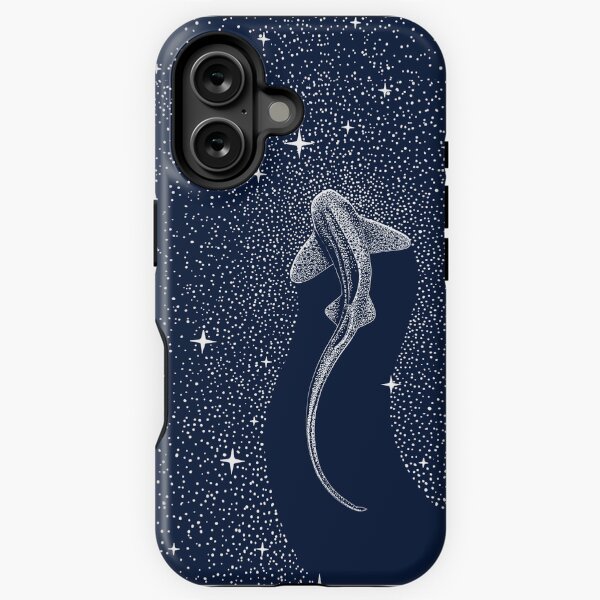 Vista previa del artículo con la obra «Tiburón leopardo en el cosmos», diseñado y vendido por AlirizaCAKIR.