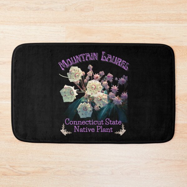 Item preview, Mountain Laurel Connecticut State Flower Colorful Design designed and sold by EarthArtDesigns.