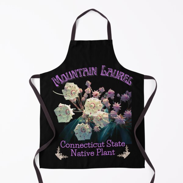 Item preview, Mountain Laurel Connecticut State Flower Colorful Design designed and sold by EarthArtDesigns.
