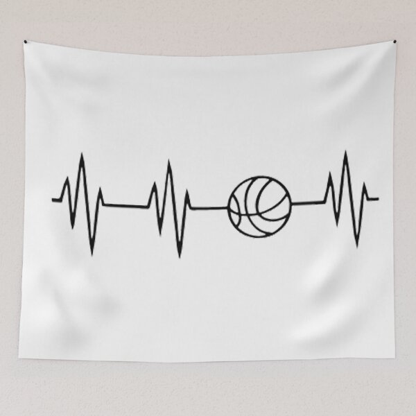 Item preview, basketball heart beat designed and sold by MonkeyDAla.