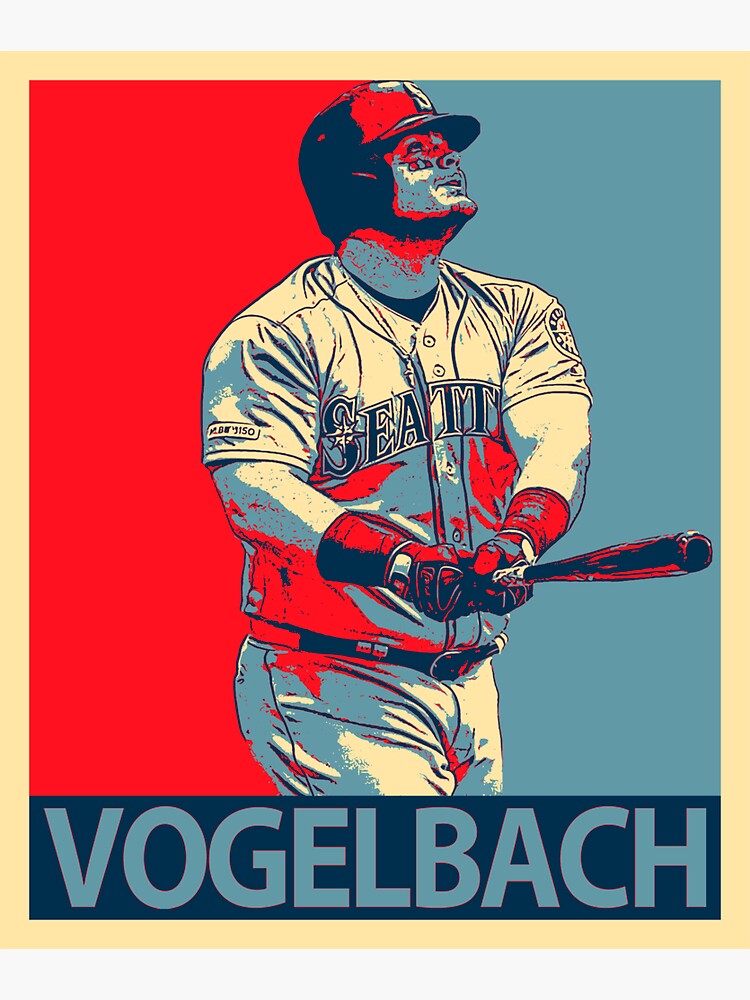 Daniel Vogelbach Sticker for Sale by VickyGolden