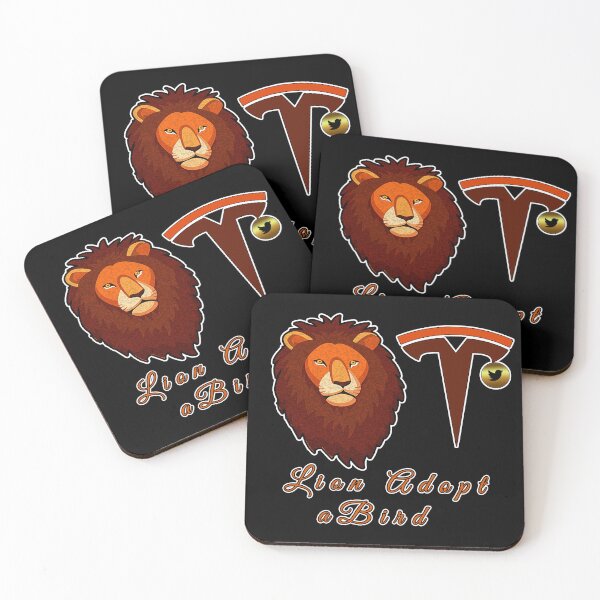 Item preview, lion adopts a bird designed and sold by Tiziza.