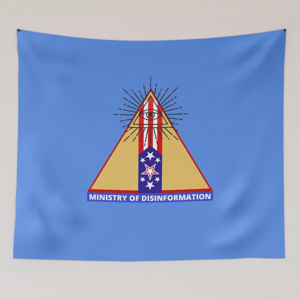 Item preview, Ministry of truth ministry of disinformation Joe Biden  designed and sold by DesignsbyMona.