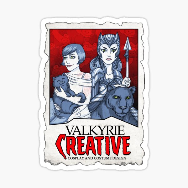 Valkyrie Creative - Cosplay Tee Sticker