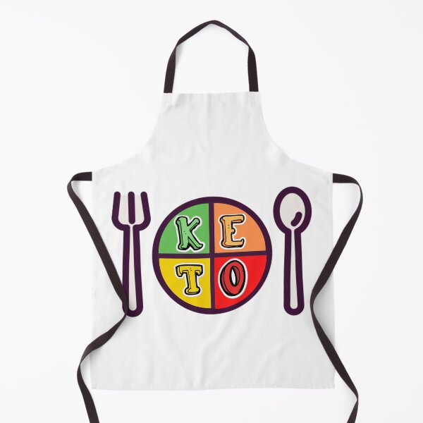 Item preview, Keto Diet Apron, Dieting, Ketosis, Ketogenic, Keto Weight Loss designed and sold by Gamicnum.