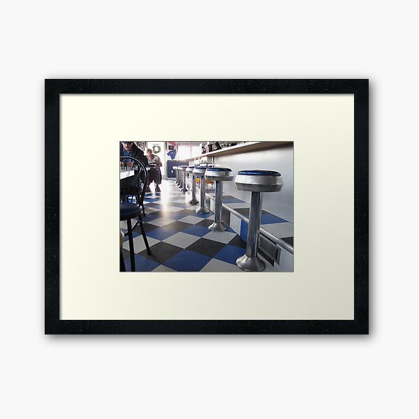 Moondance Diner....#2 Framed Art Print