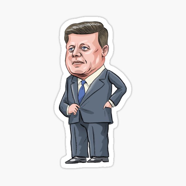 President John F. Kennedy Sticker