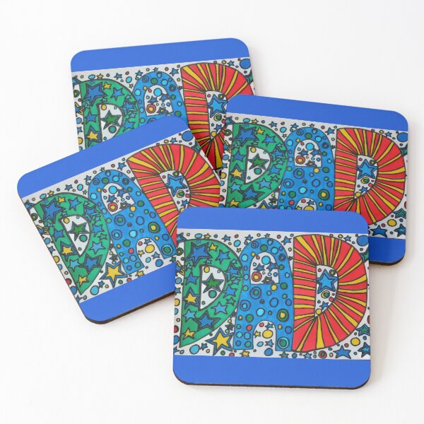 Item preview, Funky and colourful dad design designed and sold by beckiwragg.