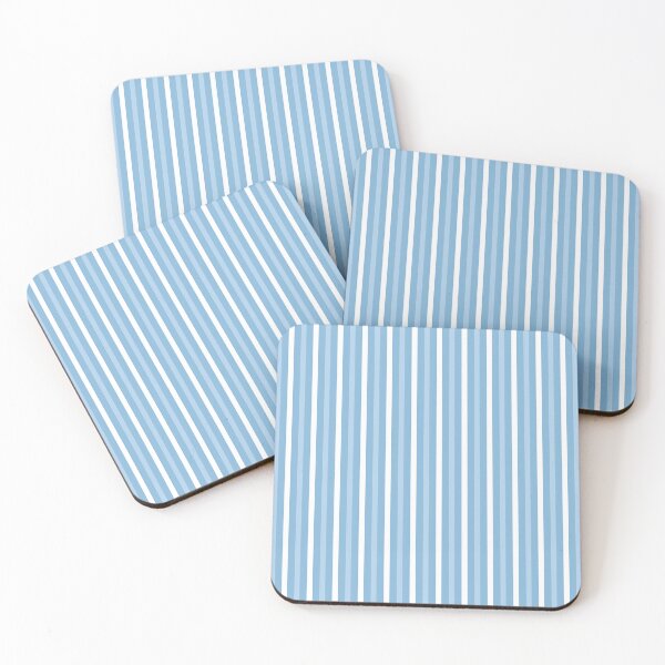 Item preview, Vertical Blue and White Striped designed and sold by OutcastBrain.