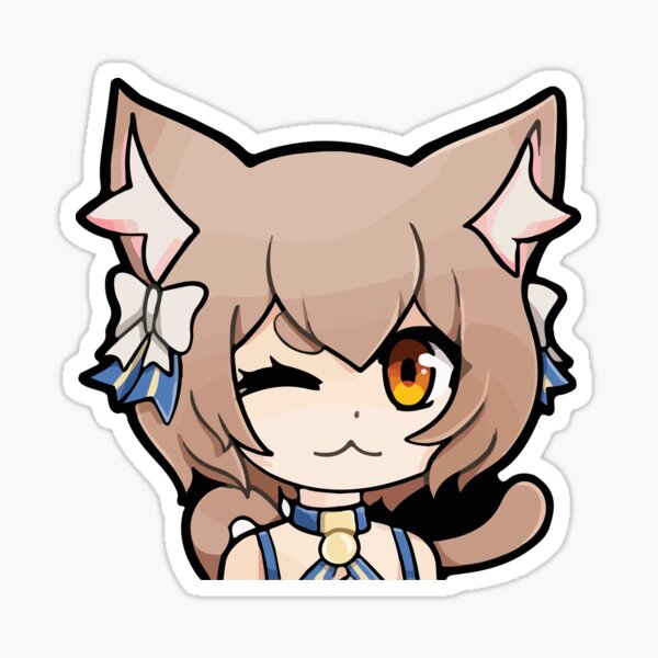 Aperçu de l'œuvre Félix Chibi Anime Peeker créée et vendue par WeeabooClub.