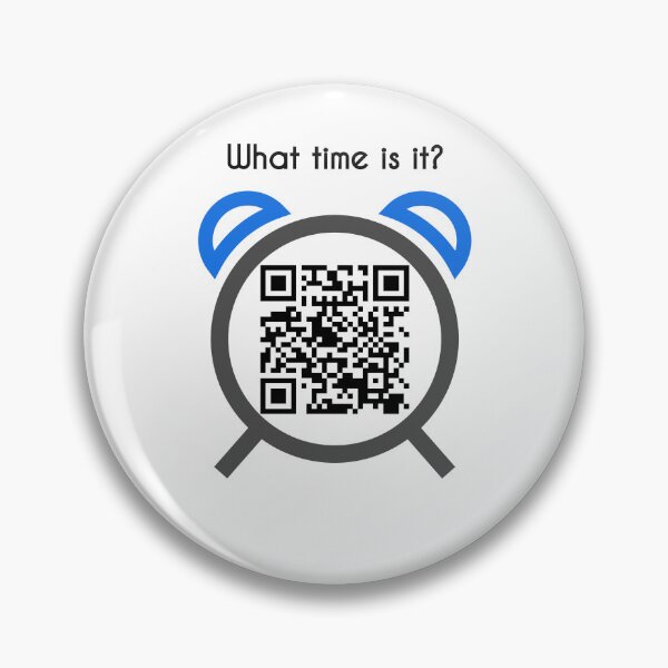 Item preview, Clock Time What time is it? Link QR code designed and sold by hign.