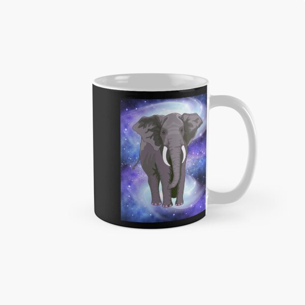Item preview, Purple Space Elephant designed and sold by BronikowskiART.