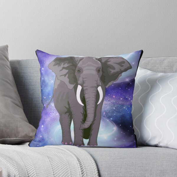 Item preview, Purple Space Elephant designed and sold by BronikowskiART.