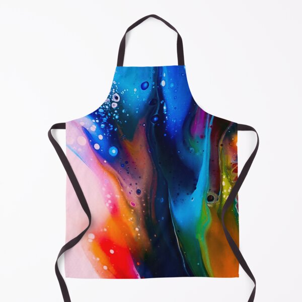 Item preview, Prussian Flames (acrylic pour) designed and sold by Alane Fideler.