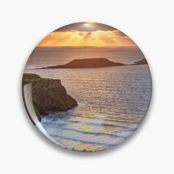 Item preview, Worms Head, Rhossili Bay, Gower designed and sold by Dan Santillo.