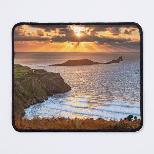 Item preview, Worms Head, Rhossili Bay, Gower designed and sold by Dan Santillo.