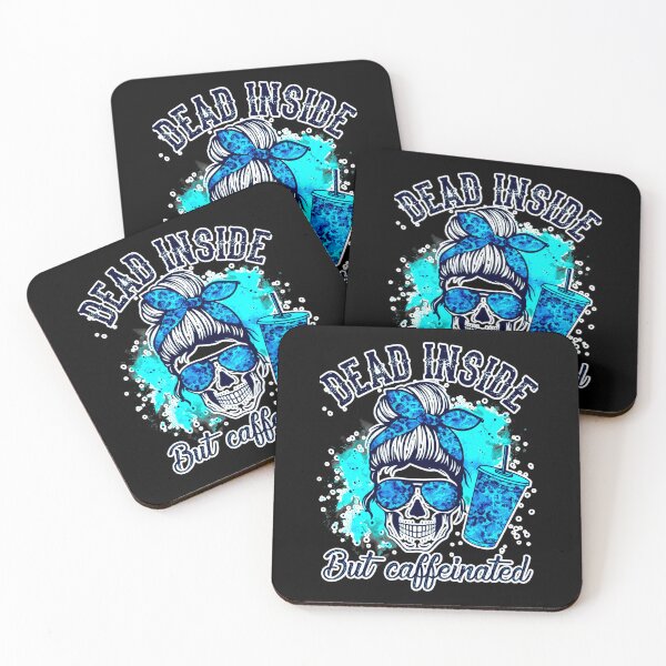 Item preview, Dead Inside But Coffee Helps designed and sold by WoodburyLake.