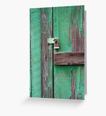 Green Greeting Card