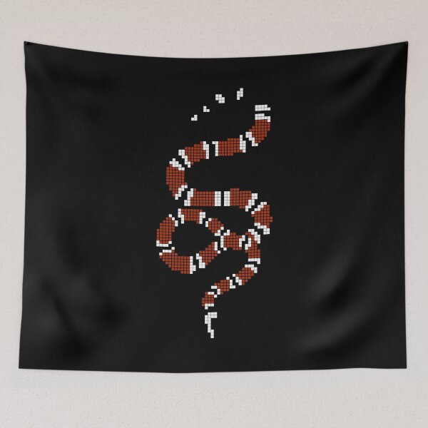 Item preview, Red snake (Anti Coding Coding Club, white, black, red) designed and sold by philipdev.