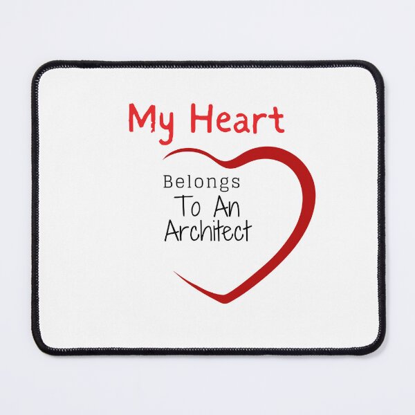 Item preview, My Heart Belongs To An Architect designed and sold by yassminishop.