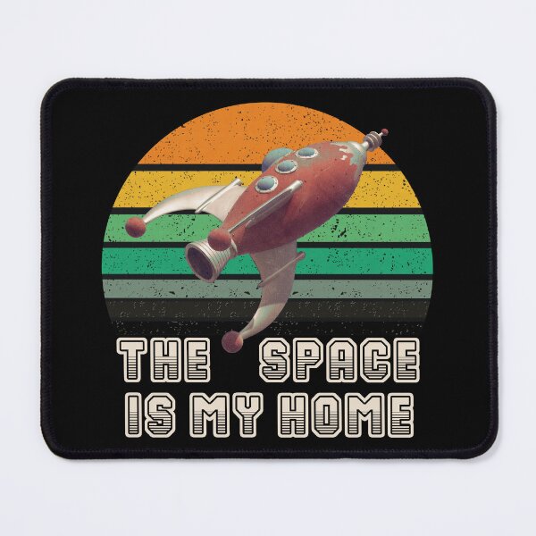 Item preview, The space is my town with a vintage shuttle designed and sold by Goliardika-Shop.
